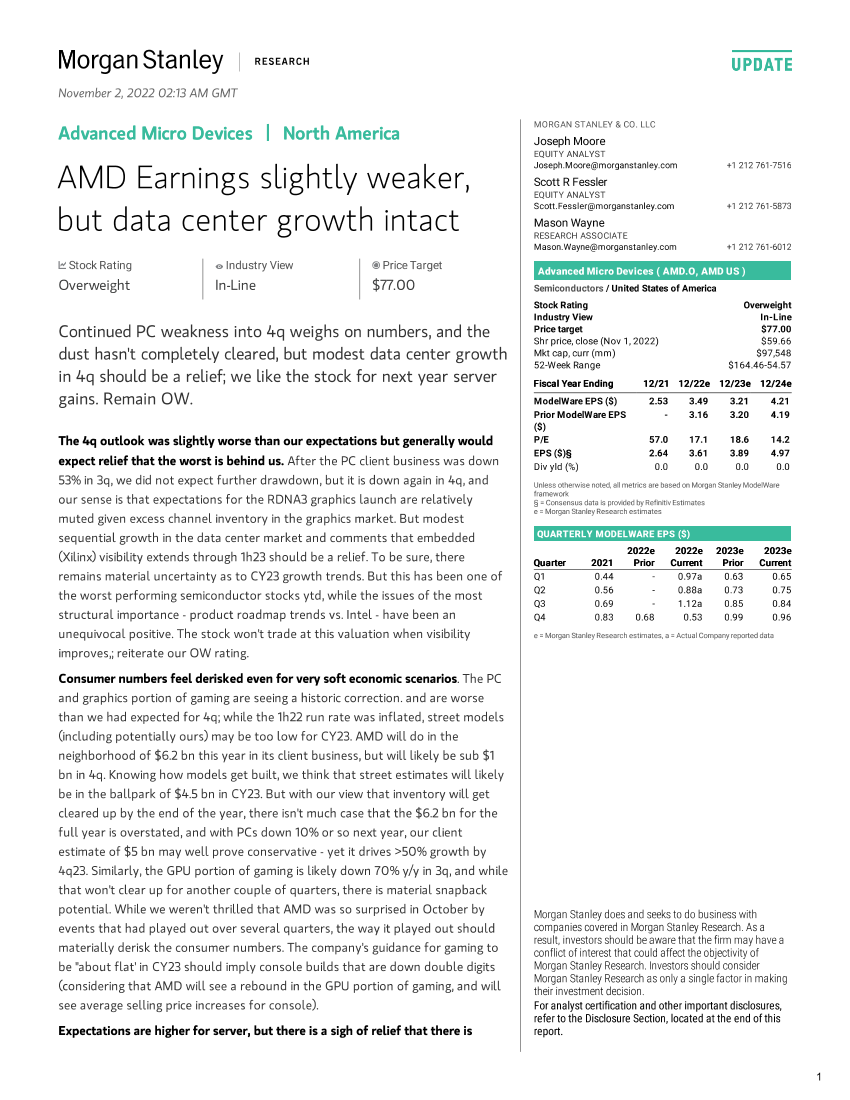 2022-11-02-AMD.OQ-Morgan Stanley-Advanced Micro Devices AMD Earnings slightly weaker, but da...-990298392022-11-02-AMD.OQ-Morgan Stanley-Advanced Micro Devices AMD Earnings slightly weaker, but da...-99029839_1.png